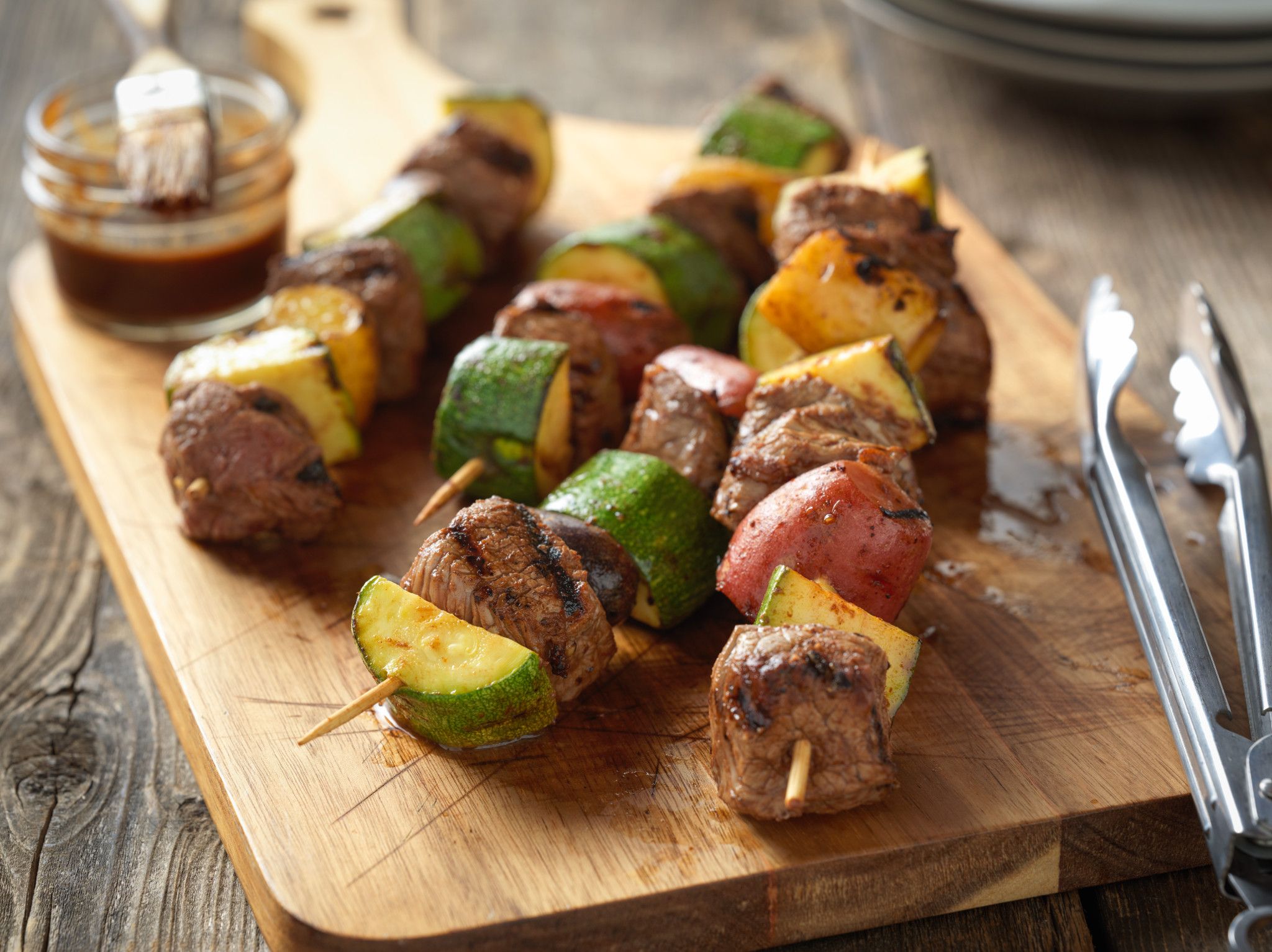 steak and potato kabobs