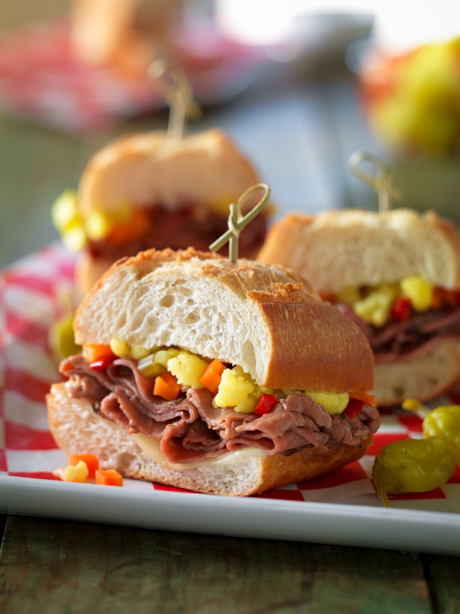 Chicago-Style Italian Beef Sandwiches