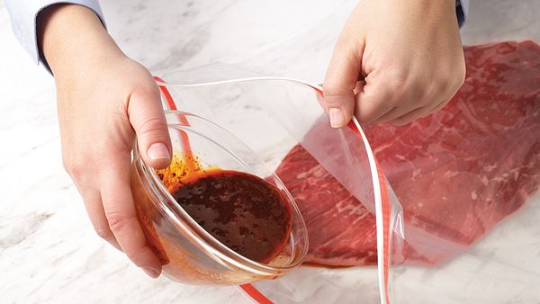 lemon-oregano-steak-marinade-how-to-pour-marinade-into-bag