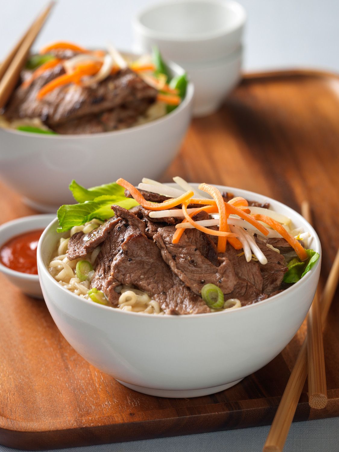 Japanese beef ramen bowl