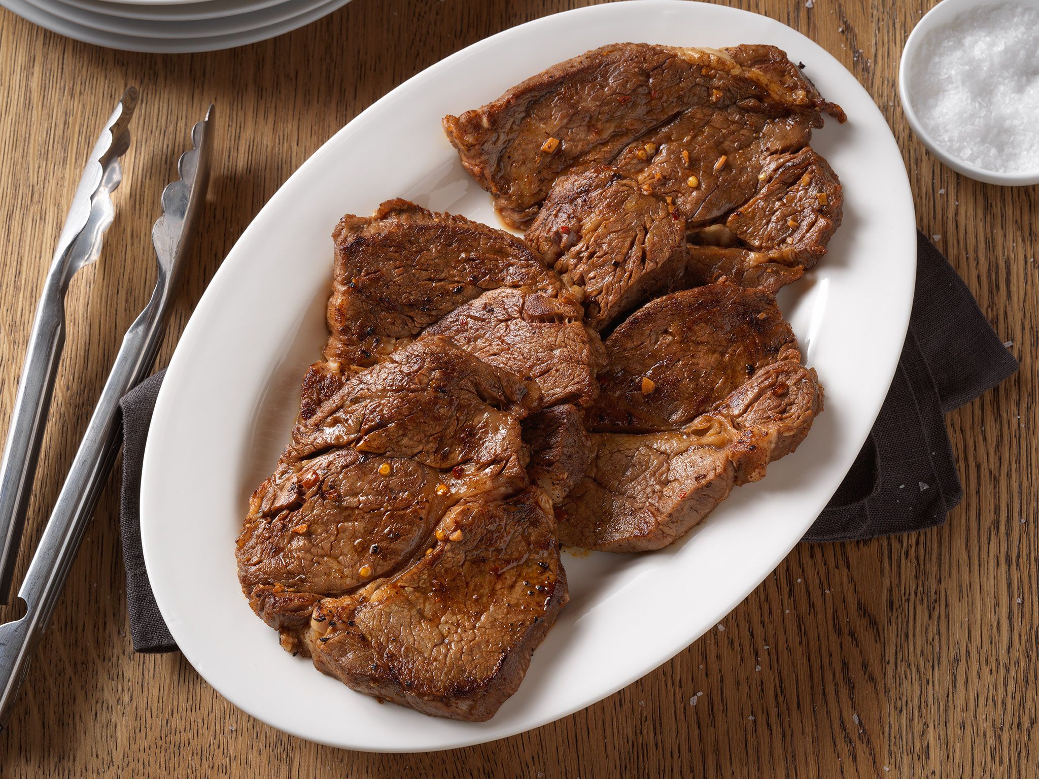 Beef Chuck Tender Steak Recipe - This large primal comes from the