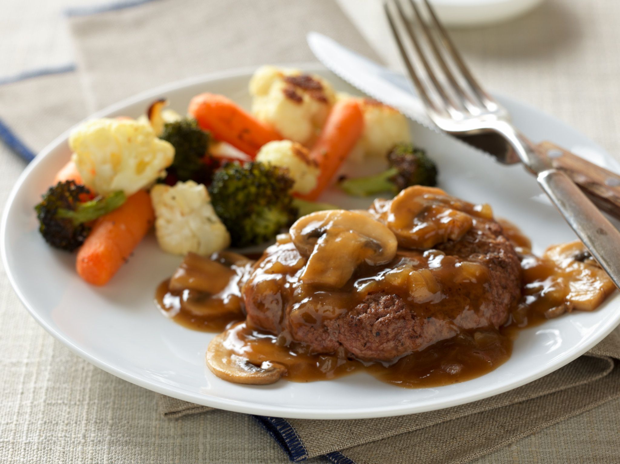 Salisbury Steak With Beef Gravy