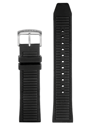 Black Silicone Strap