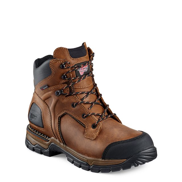 are red wing boots waterproof