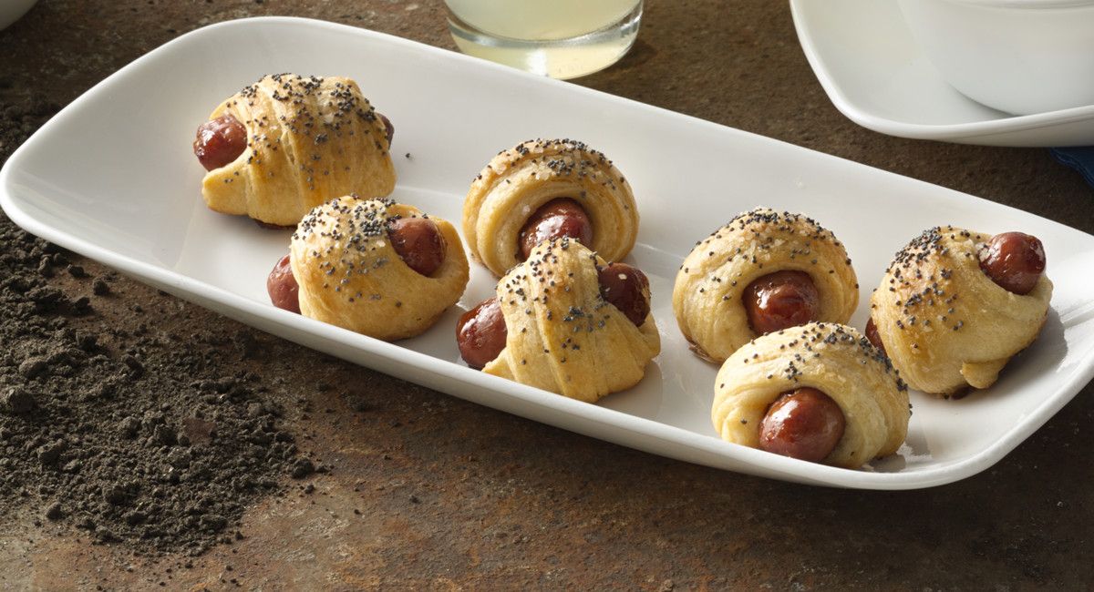 Crescent Pretzel Dogs