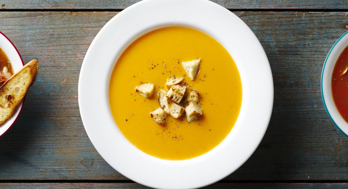Spiced-Up Butternut Squash Soup
