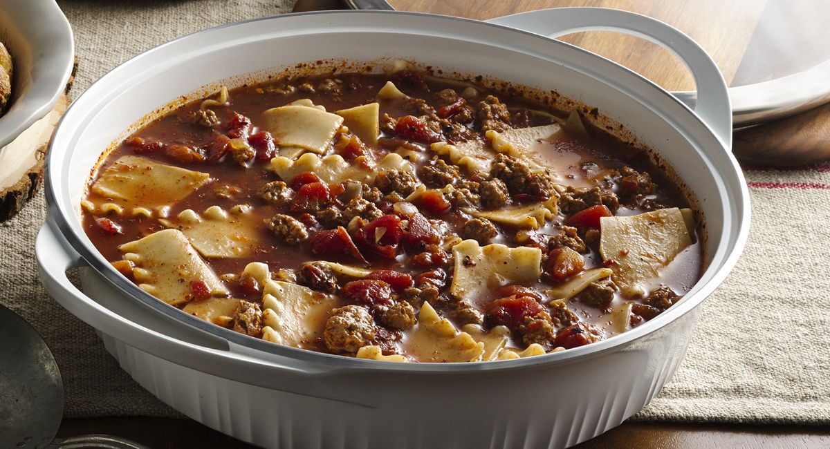 Lasagna Soup