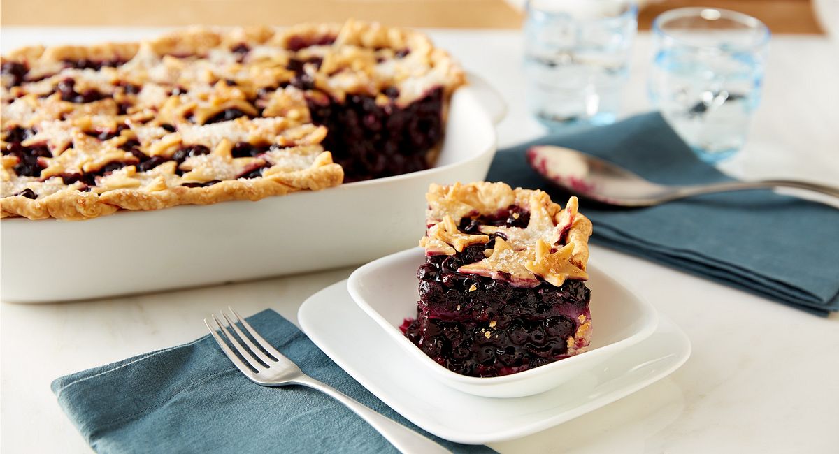 Deep-Dish Blueberry Pie