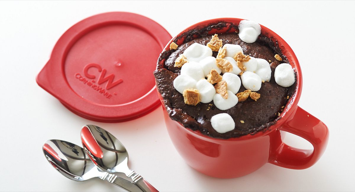 S’mores Cake in a Mug