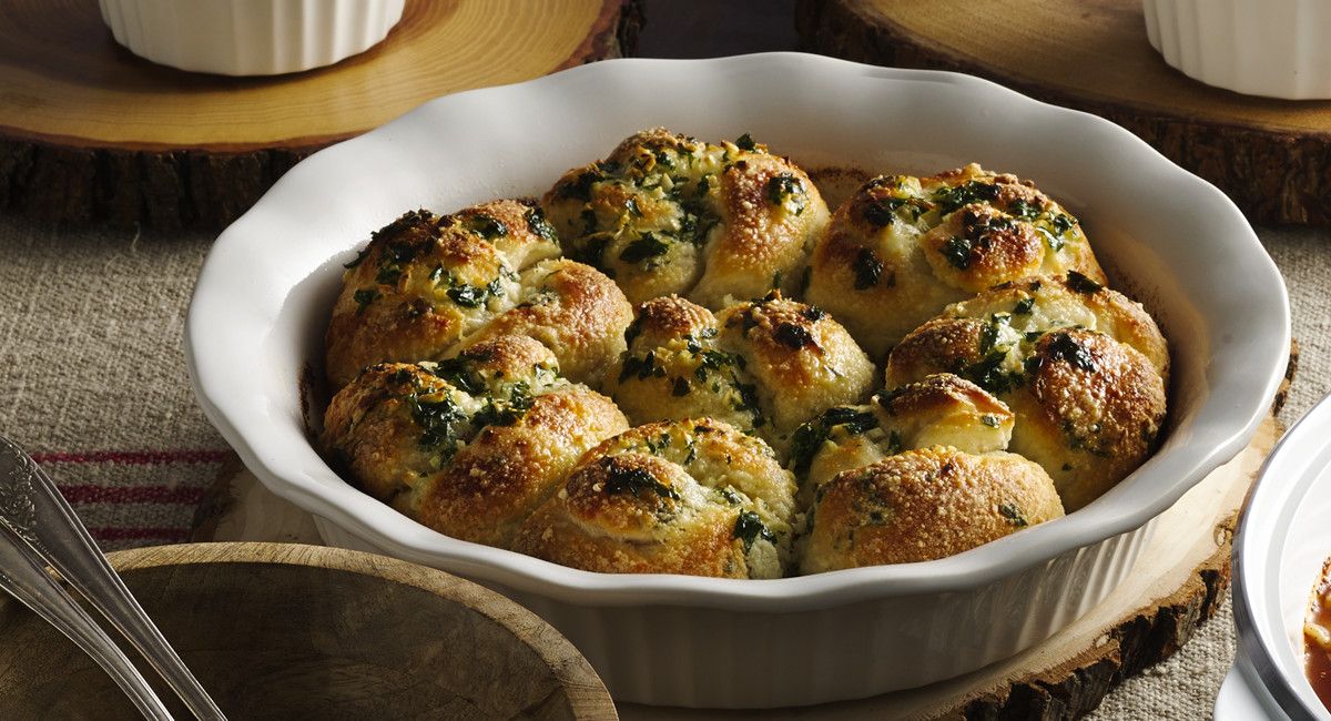 Garlic Parmesan Knots