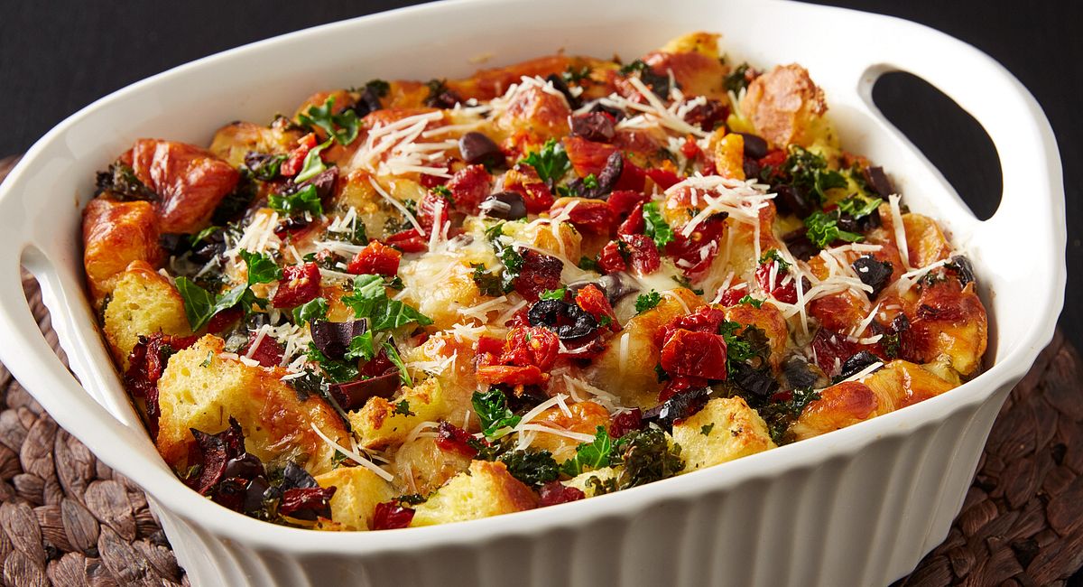 Simplest Way to Feed a Crowd? Egg Bake!