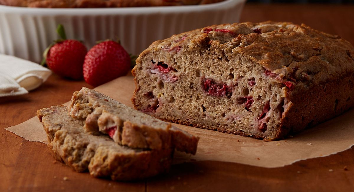 Strawberry Banana Bread