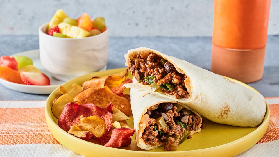 FY24 BIWFD Recipe Re-Shoot, Saucy Beef Wraps