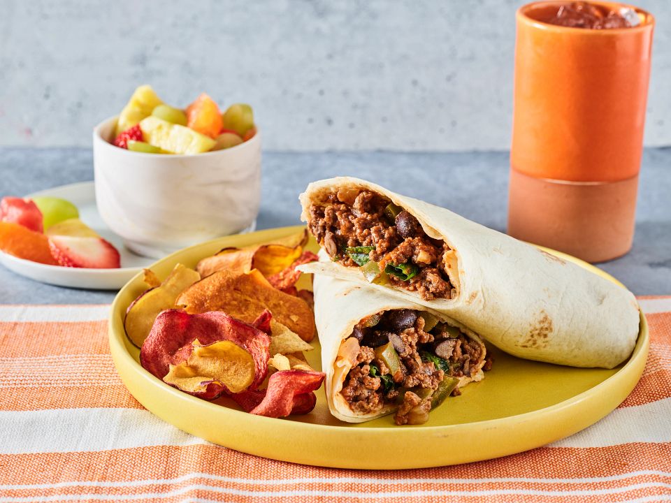 FY24 BIWFD Recipe Re-Shoot, Saucy Beef Wraps