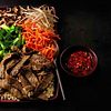 Bibimbap-Style Korean-Marinated Flank Steak