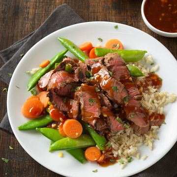 bbq round steak