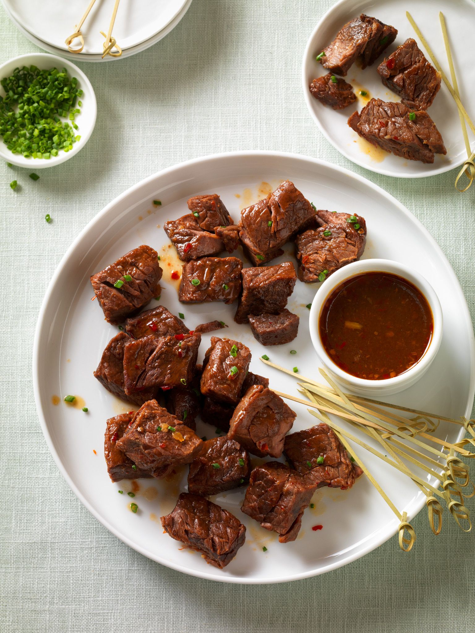 Bite-Size Sweet and Spicy Beef Ribs