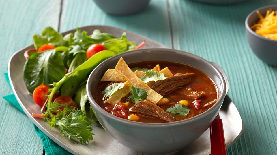 Beef Tortilla Soup