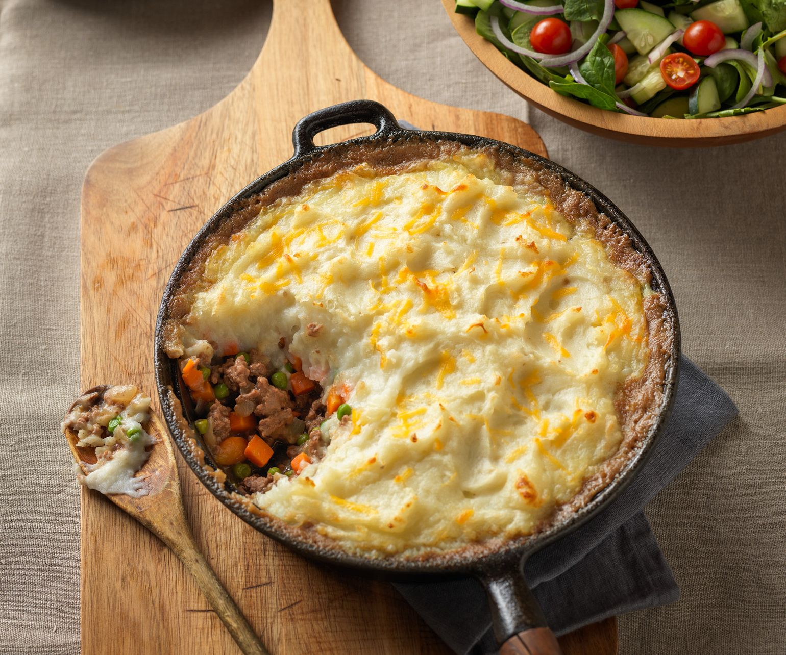 Beef Skillet Pie