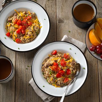 Beef Sausage Savory Oats