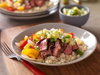 Hawaiian Beef Fajita Bowl