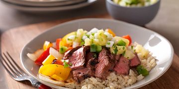 Hawaiian Beef Fajita Bowl