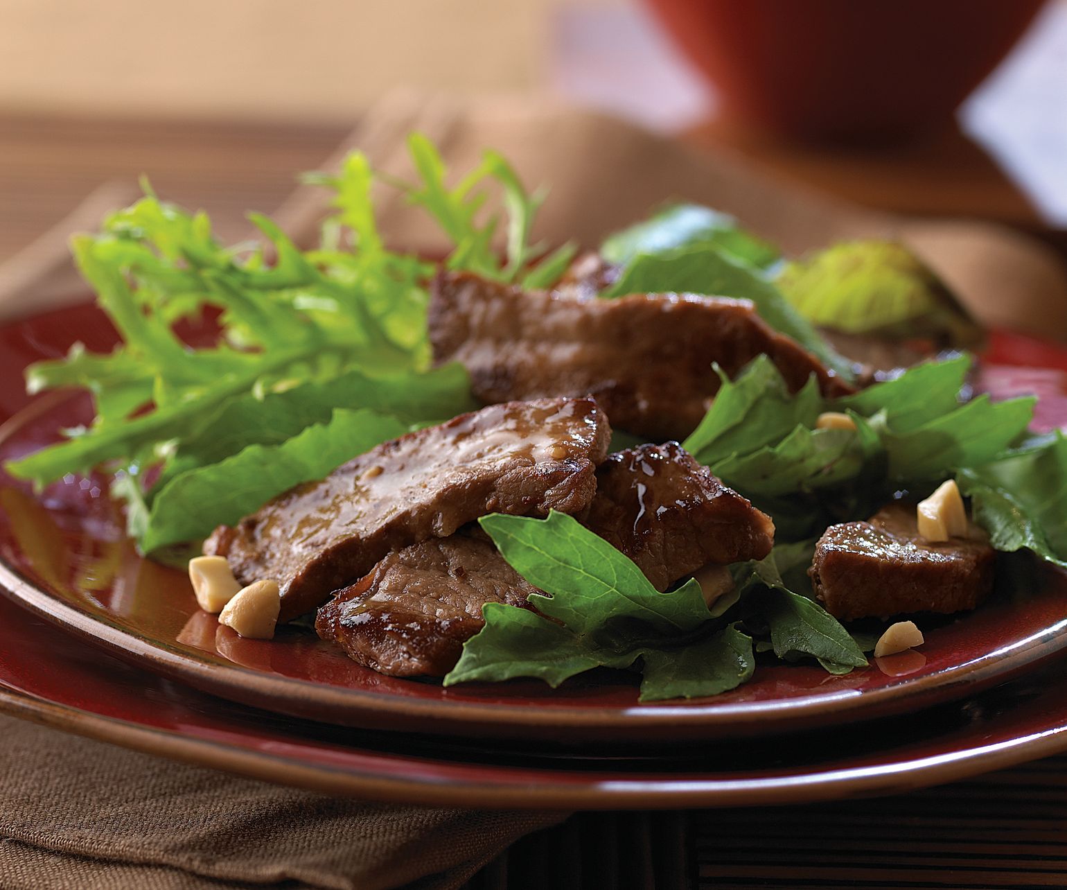 Simple Asian Beef Salad