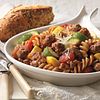 Ground Beef & Pasta Skillet Primavera