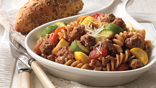 Beef & Pasta Skillet Primavera