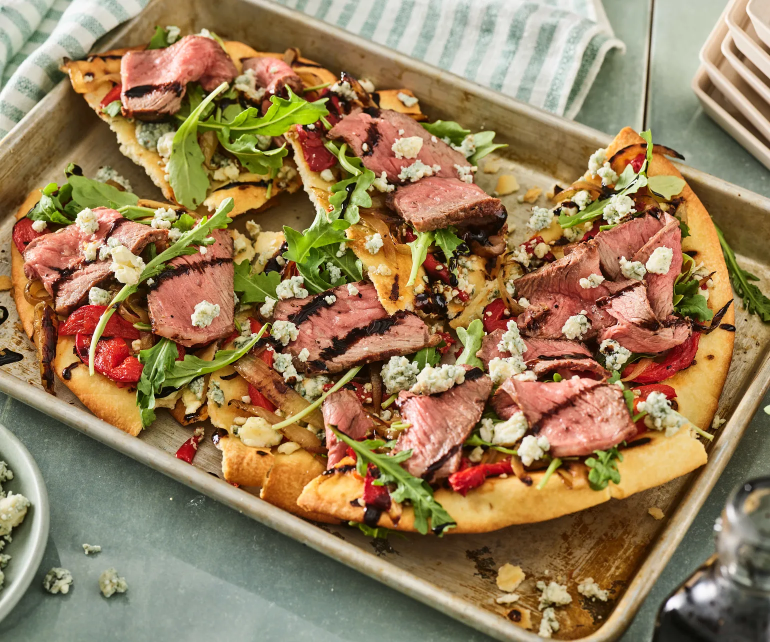 Grilled Steak Flatbread