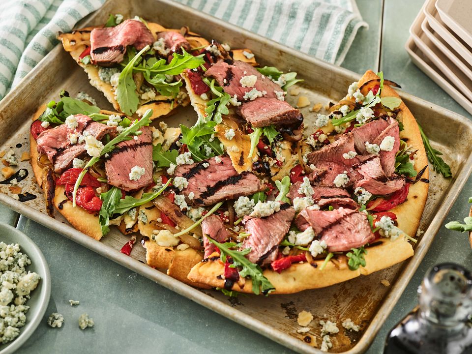 Grilled Steak Flatbread