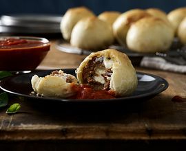 Italian Beef Meatball Sandwich Rolls