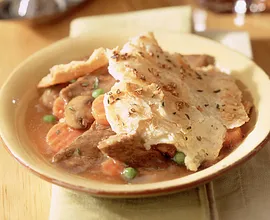 St. Pat's Beef Pot Pie