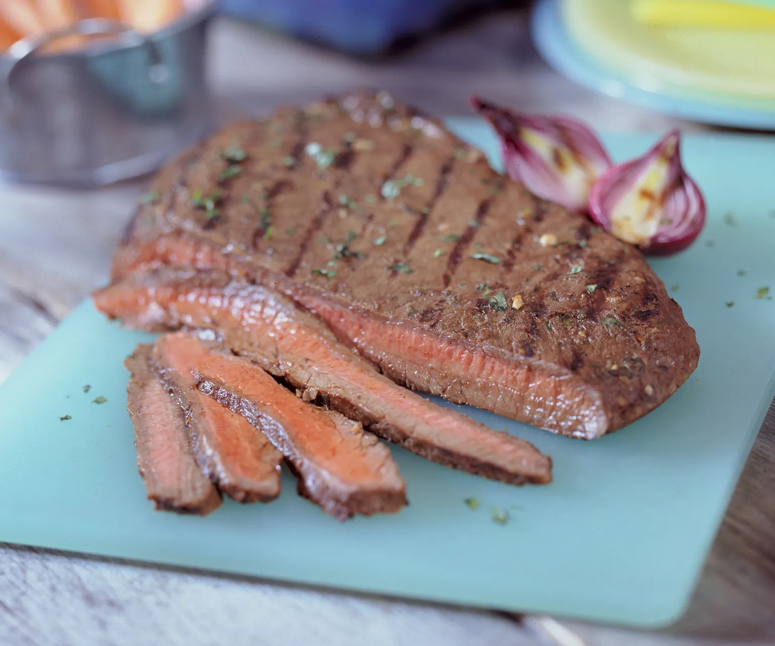 Three-Way Marinated Flank Steak