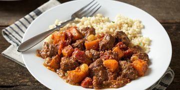 Moroccan Beef and Sweet Potato Stew