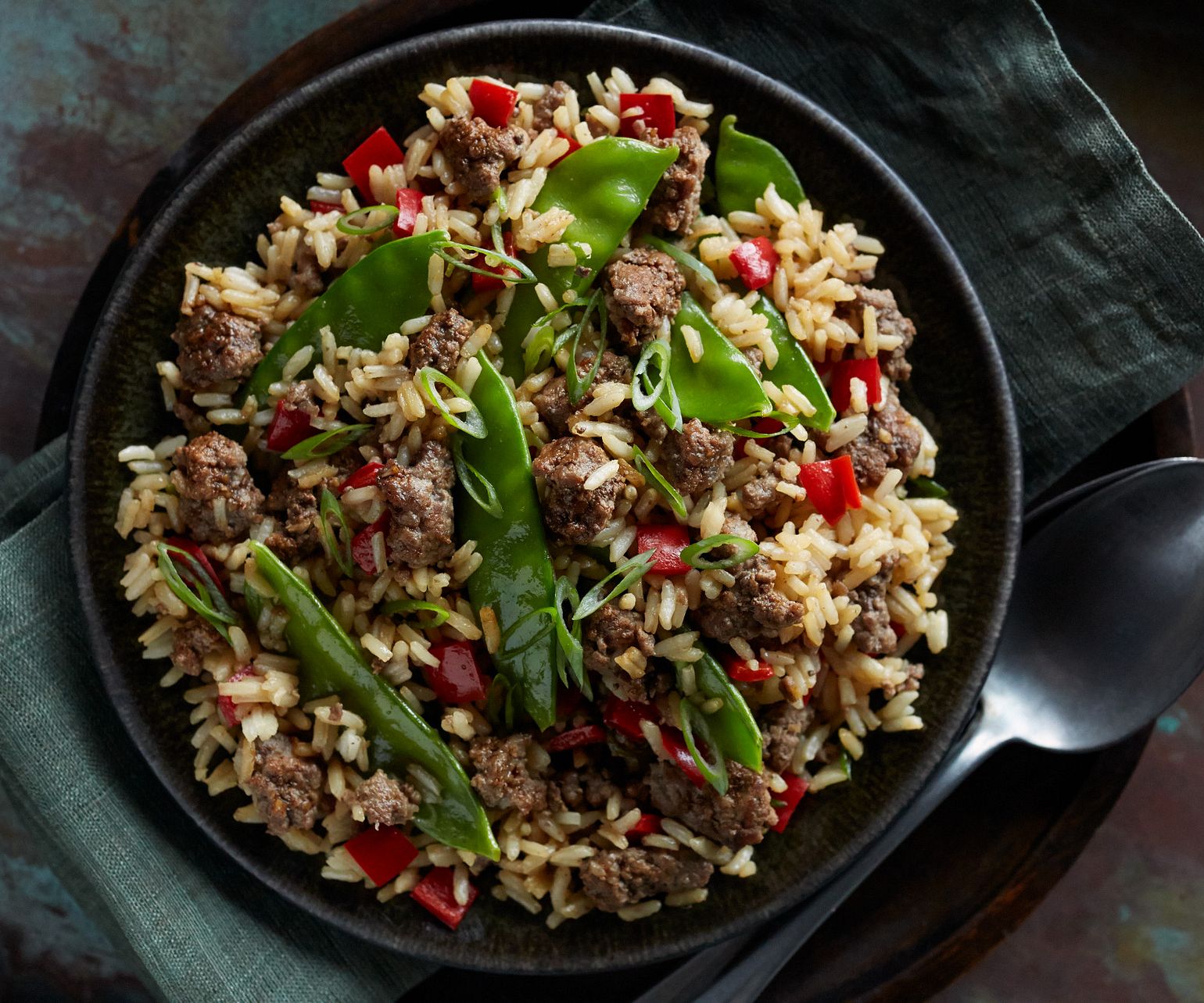 Beef & Vegetable Fried Rice