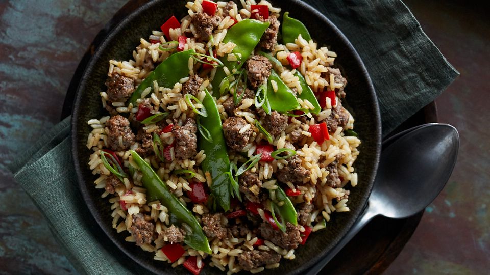 Beef & Vegetable Fried Rice