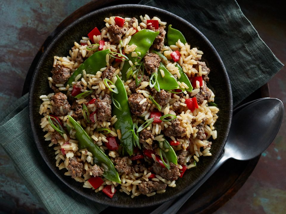 Beef & Vegetable Fried Rice