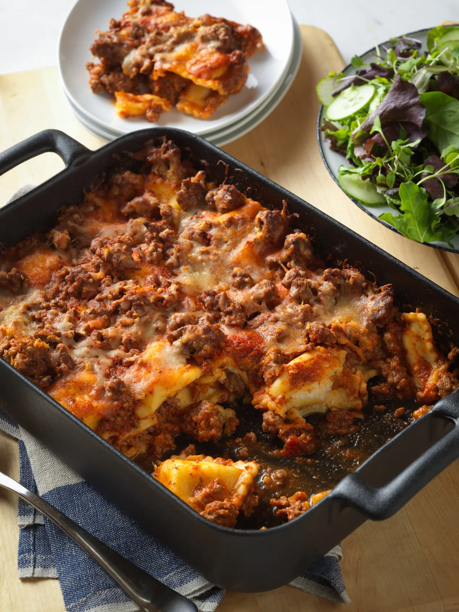Lazy Beef Lasagna
