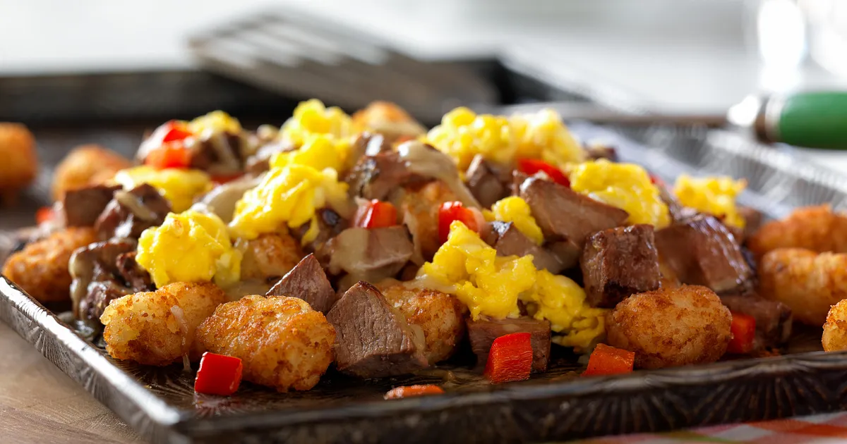 Southwestern Beef Breakfast “Nachos” | Beef Loving Texans | Beef Loving Texans is your one-stop info