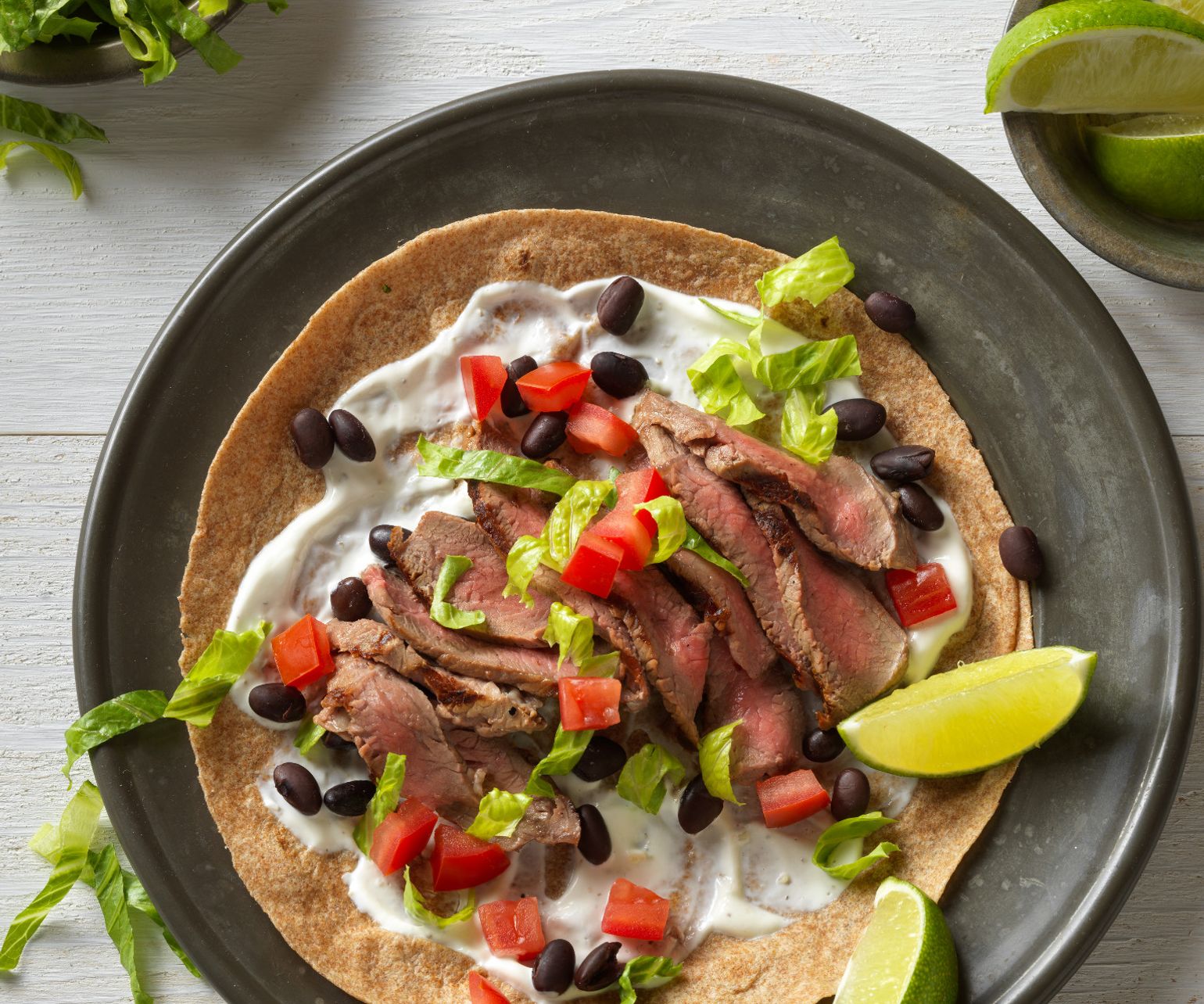 Mexican Steak Soft Tacos