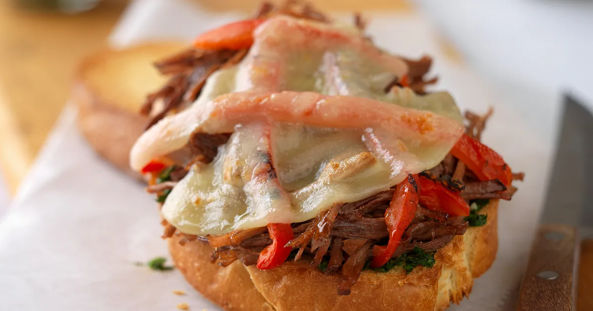 Argentinean Beef Melt | Beef Loving Texans | Beef Loving Texans is your one-stop information center 