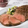 Beef Tenderloin with Easy Cranberry Balsamic Sauce