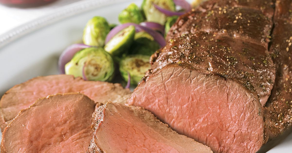 Beef Tenderloin with Easy Cranberry Balsamic Sauce | Beef Loving Texans | Beef Loving Texans is your