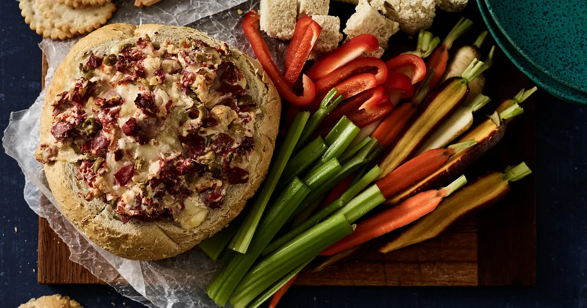 Beef Muffuletta Dip | Beef Loving Texans | Beef Loving Texans is your one-stop information center fo