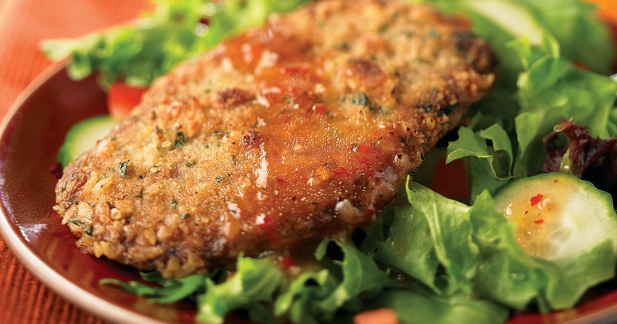 Steak Milanese Salad | Beef Loving Texans | Beef Loving Texans is your one-stop information center f