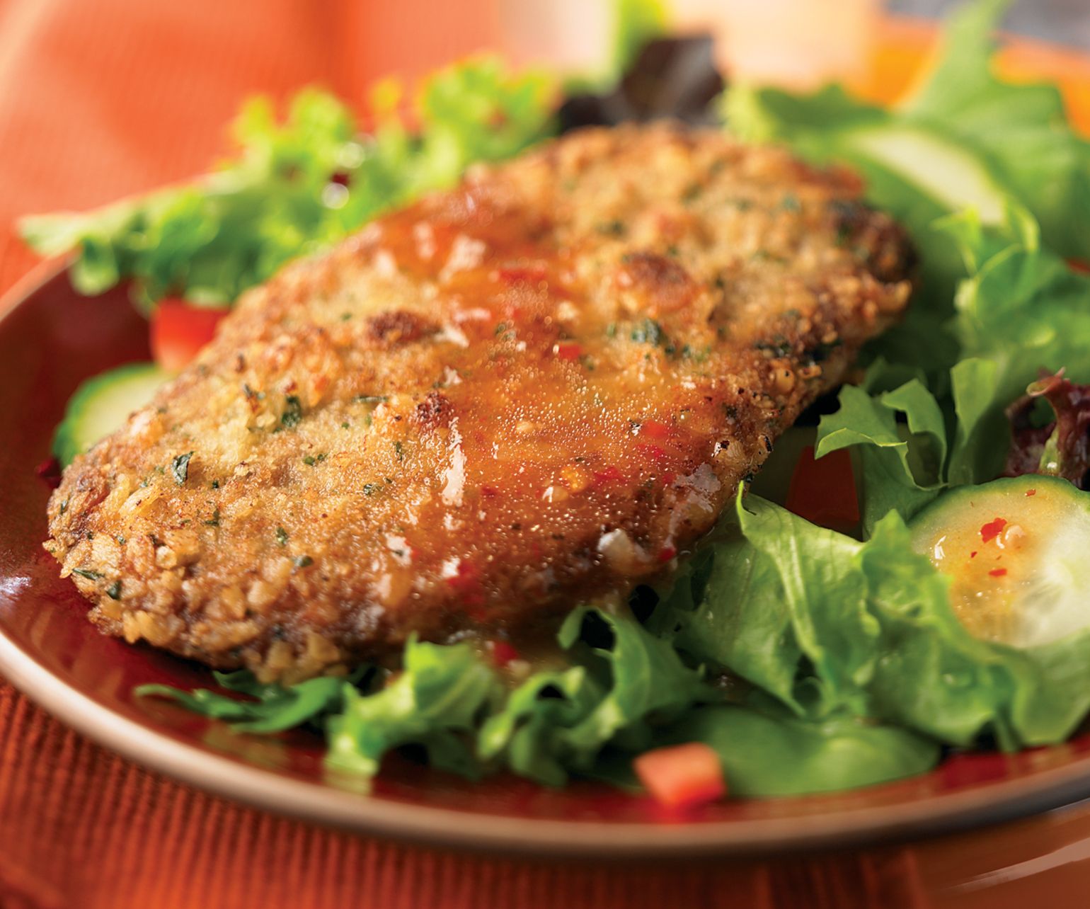 Steak Milanese Salad