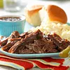 Slow-Cooked Whiskey-Molasses Shredded Beef