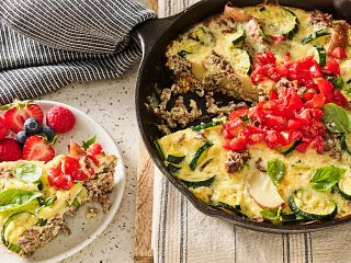 Beef and Veggie Frittata
