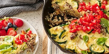 Beef and Veggie Frittata